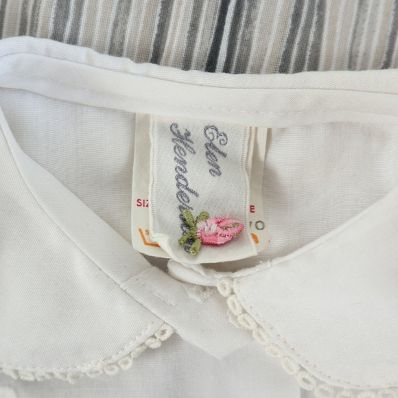 ELEN HENDERSON vintage blouse, girl's size 3 - Picture 4 of 4